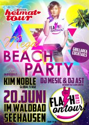 Tickets für Megabeachparty im Waldbad Seehausen mit RADIO SPUTNIK  am 20.06.2015 - Karten kaufen
